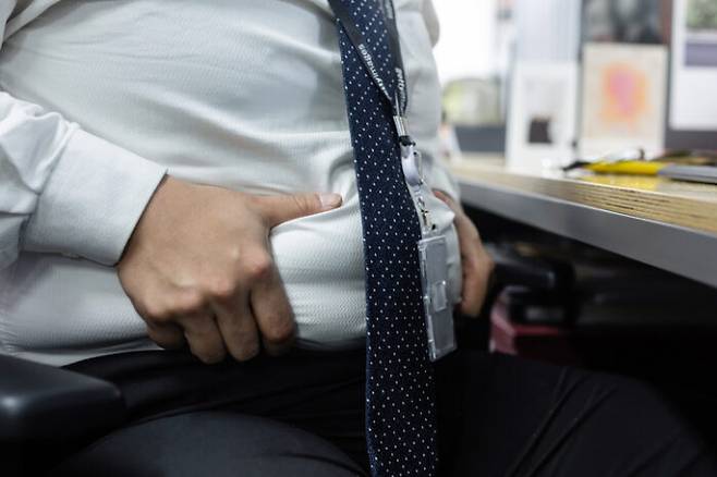 뱃살이 찌면 당뇨병, 뇌졸중 위험이 높아질 수 있다는 것은 상식이다. 하지만 이 통념을 깬 연구 결과가 나왔다. [사진=게티이미지뱅크]