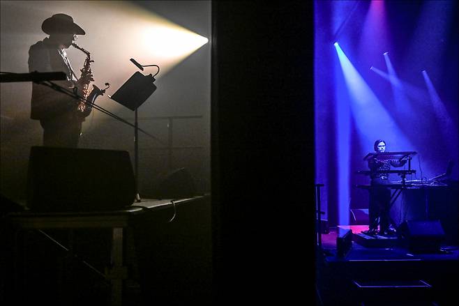 Producer and composer 250 performs during his concert "Have you now know" at the Sejong Center for the Performing Arts on July 14. (Sejong Center)