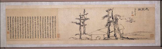 "Sehando" by Chusa Kim Jung-hui, National Treasure No. 180 (Cultural Heritage Administration)