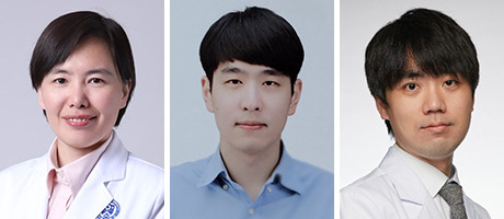 박유랑 교수(왼쪽부터), 최보규 강사, 김경민 교수