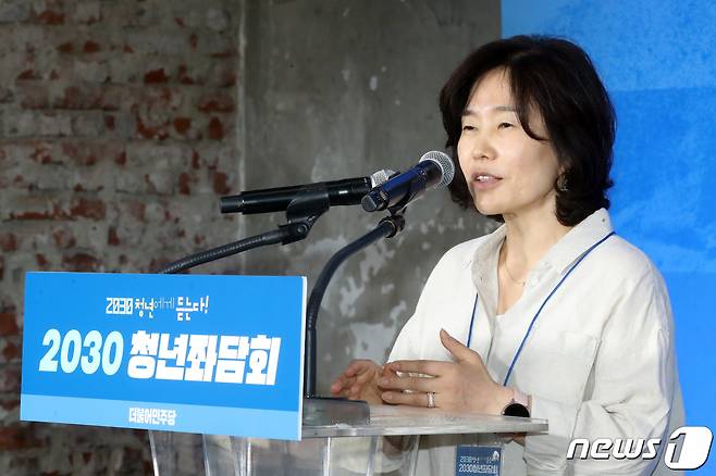 김은경 더불어민주당 혁신위원회 위원장. 뉴스1 ⓒ News1 황기선 기자