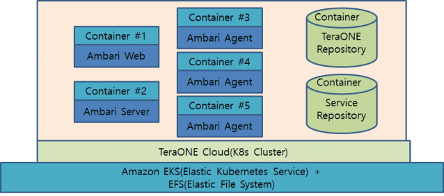 AWS상의 테라원 클러스터(TeraONE Cluster on AWS)