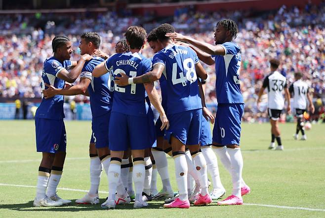 EPL 서머시리즈에서 우승을 차지한 첼시. Getty Images