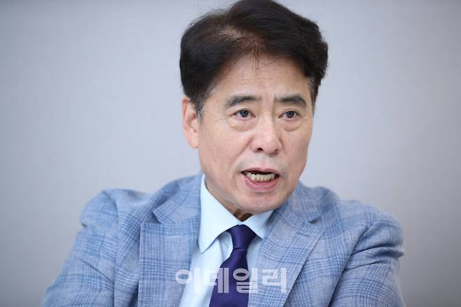 박인건 국립극장 극장장이 최근 서울 중구 국립극장 해오름극장에서 이데일리와 인터뷰를 하고 있다. (사진=노진환 기자)