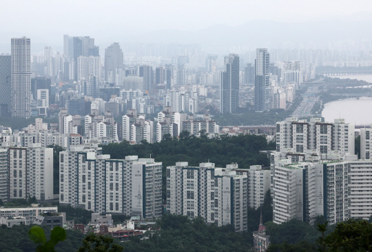 남산에서 바라본 서울 시내 모습. 연합뉴스 제공.