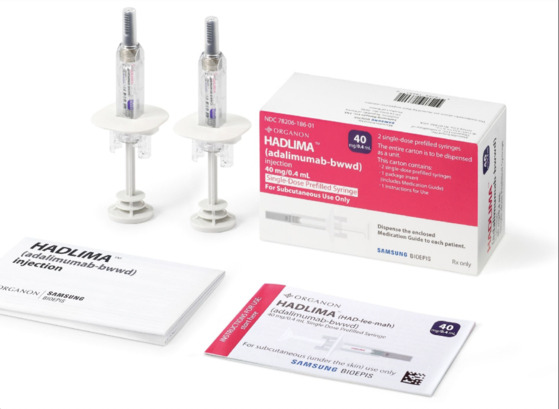 Samsung Bioepis' Hadlima, its Humira biosimilar [SAMSUNG BIOEPIS]