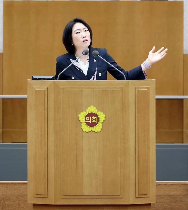 경기도의회 국민의힘 이혜원 소통협력수석. ⓒ경기도의회 제공