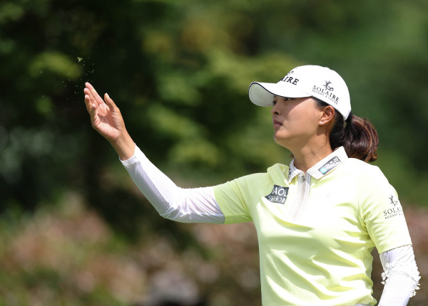 3일 제주삼다수 마스터스 1라운드에 참가한 고진영. KLPGA 제공 