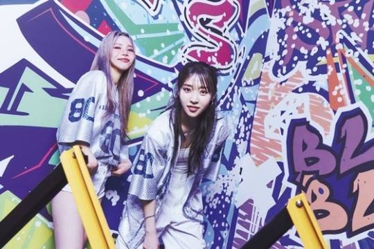 스스로를 4.5세대 신인 걸그룹이라고 소개한 마마무+. 사진lRBW
