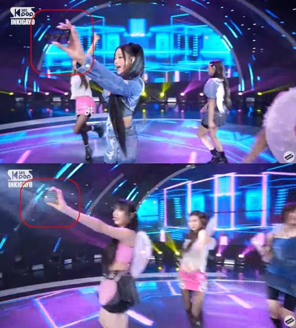 인기가요 방송 캡처