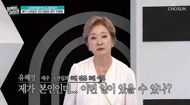 /사진=TV조선 '퍼펙트 라이프' 방송 화면