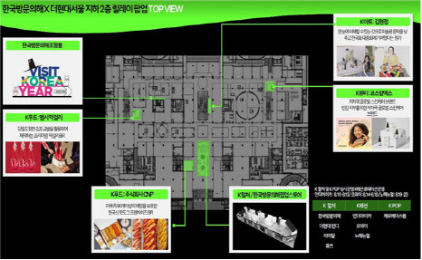 K-컬처 팝업 공간 구성(자료=문체부 제공).