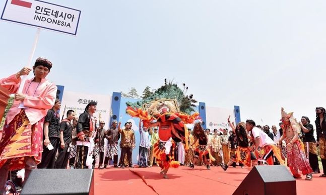 김포시의 대표축제로 자리잡은 '세계인의 날' 축제 ⓒ김포시청 홈페이지 갈무리