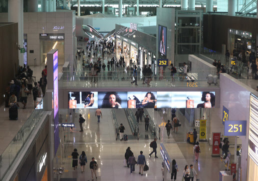 인천국제공항 2터미널 내 면세점의 모습 (사진=뉴스1 제공)