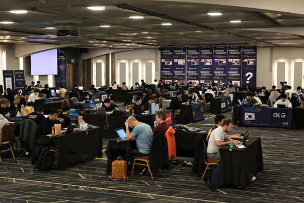 CODEGATE 2022 held in COEX, Seoul in Nov. 2022. [Courtesy of Hancom Group]