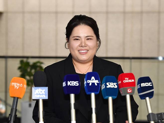 IOC 선수위원 한국 후보 박인비.
대한체육회