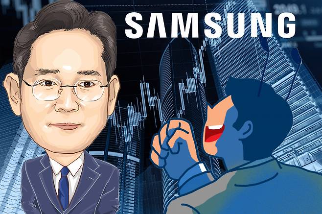 이재용 삼성전자 회장 [일러스트 박지영·게티이미지뱅크]