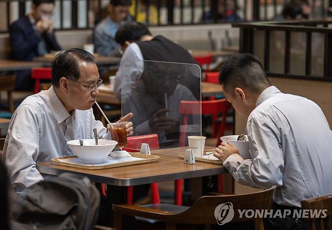 홍콩의 식당 [EPA 연합뉴스 자료사진]