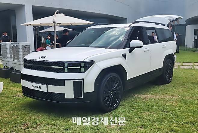 신형 싼타페 [사진촬영=최기성 매경닷컴 기자]