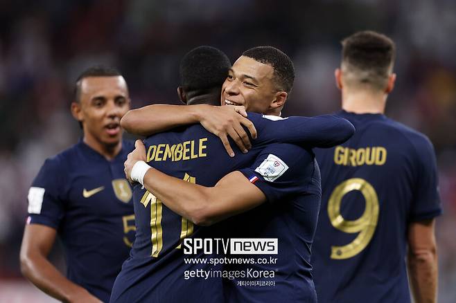 ▲ 프랑스 대표팀 음바페-뎀벨레