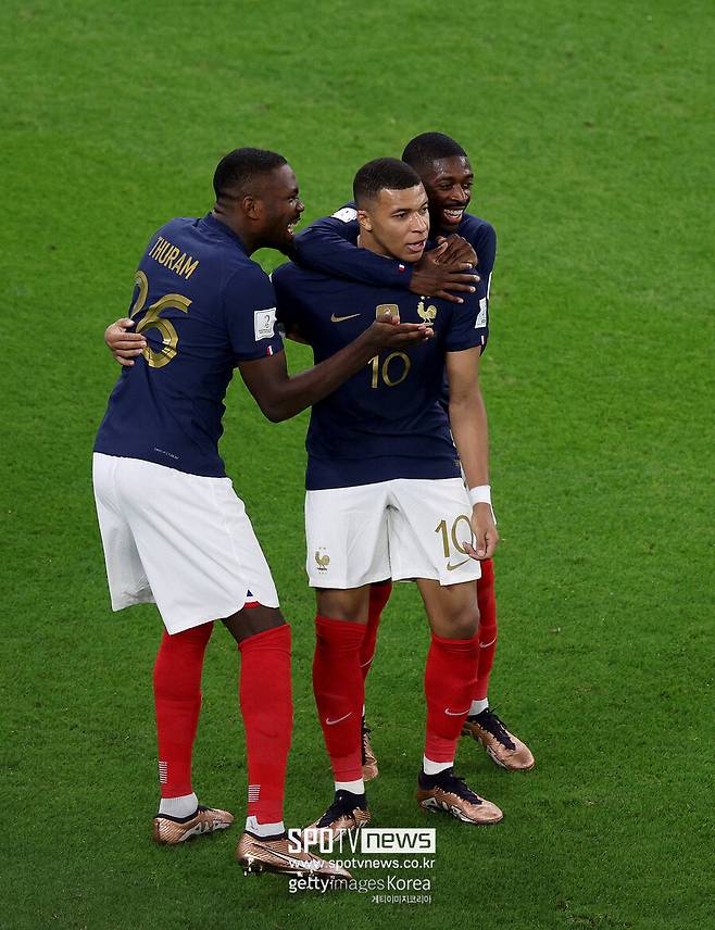 ▲ 프랑스 대표팀 음바페-뎀벨레