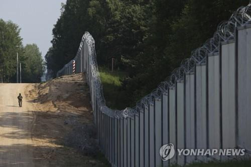 벨라루스 국경 [AP 연합뉴스 자료사진. 재판매 및 DB 금지]