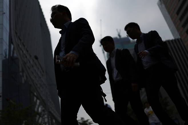 서울 여의도 증권가 인근 모습. 연합뉴스.