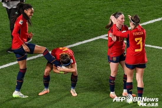 대이변의 주인공 스페인은 내친김에 첫 정상을 바라보고 있다. 사진=AFPBBNews=News1