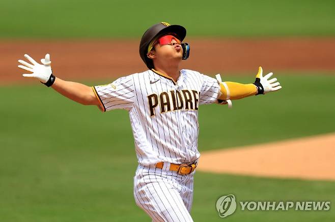 메이저 리그 샌디에이고 김하성. 게티이미지/AFP=연합뉴스