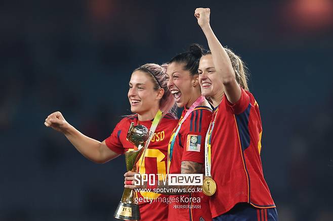 ▲ 스페인이 2023 국제축구연맹(FIFA) 여자 월드컵 정상에 섰다.