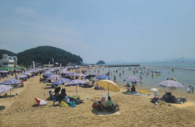 광암해수욕장. 창원시 제공