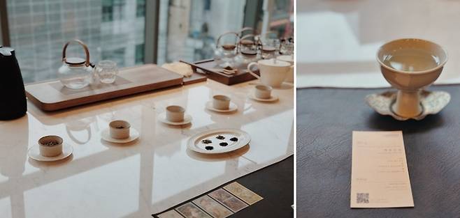 투명하고 맑은 수색이 돋보이는 백호은침 / 사진= 권효정 여행+ 기자