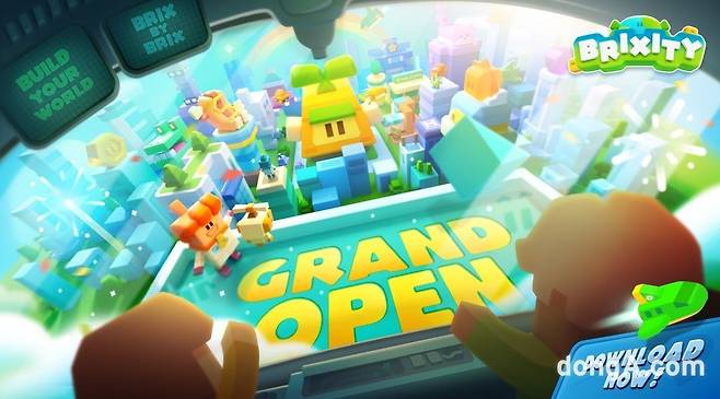 브릭시티 글로벌 출시 이미지. 데브시스터즈 제공