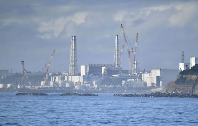 오염수 방류를 앞둔 후쿠시마 제1원자력발전소 모습. / 사진 = 연합뉴스