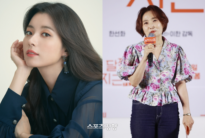 한효주(왼쪽), 박경림. 경향DB 갈무리