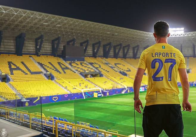 ▲ 라포르트가 알 나스르에 합류했다. ⓒ알 나스르 공식