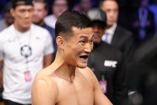 UFC 페더급 파이터 정찬성.(사진=UFC)