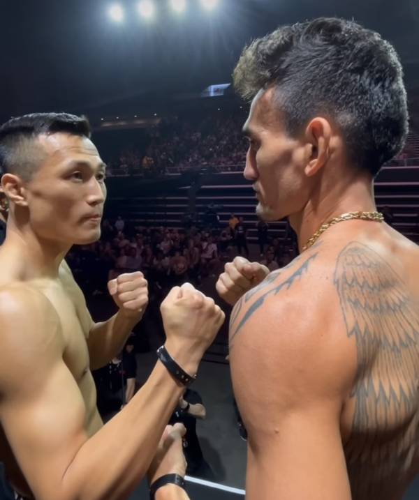 정찬성과 할로웨이.(사진=UFC SNS)