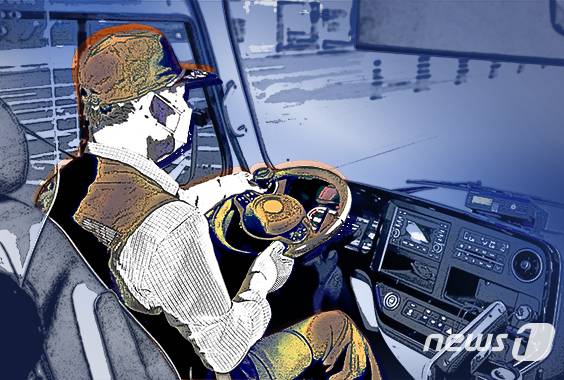 한 버스기사의 선행이 화제다./그래픽=뉴스1