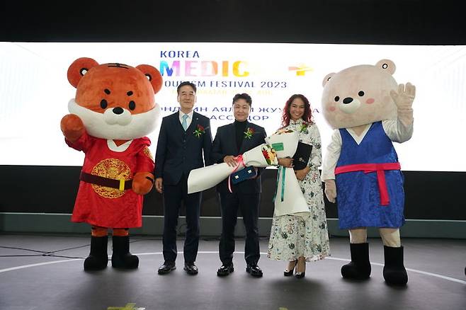 몽골 울란바토르에서 열린 한국 의료관광대전. (사진=한국관광공사 제공) photo@newsis.com *재판매 및 DB 금지