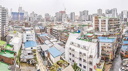 서울의 대표적인 낙후 지역이었던 영등포구 일대 정비사업이 속도를 내는 중이다. (윤관식 기자)
