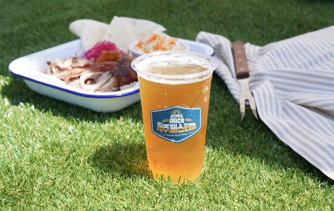 국내 한 맥주 축제 현장 이정아 기자