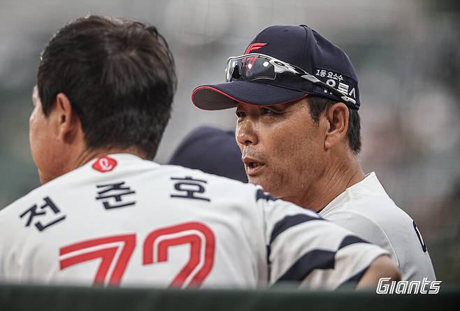 ▲ 이종운 롯데 감독대행 ⓒ롯데 자이언츠