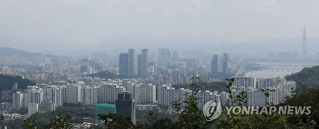 서울 남산 아파트 전경 [연합뉴스 자료사진] 2023.8.17 jieunlee@yna.co.kr