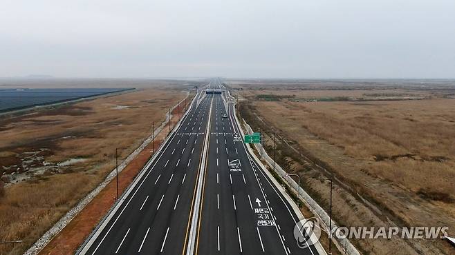 새만금 남북도로 [새만금개발청 제공]