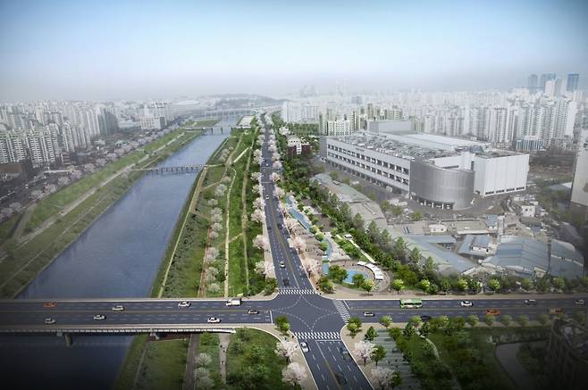 서부간선도로 개선 공사 조감도 (사진=서울시)