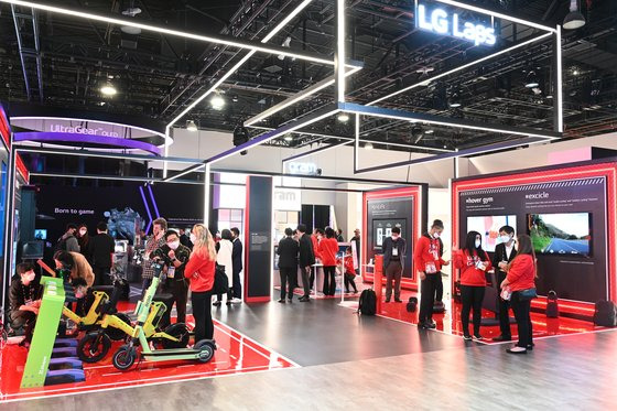 CES 2023에 마련된 ‘LG Labs’관.