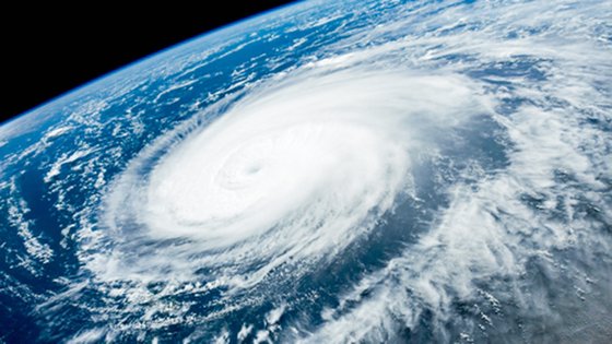 지난해 8월 31일 국제우주정거장(ISS) 우주인이 촬영한 태풍 힌남노. NASA