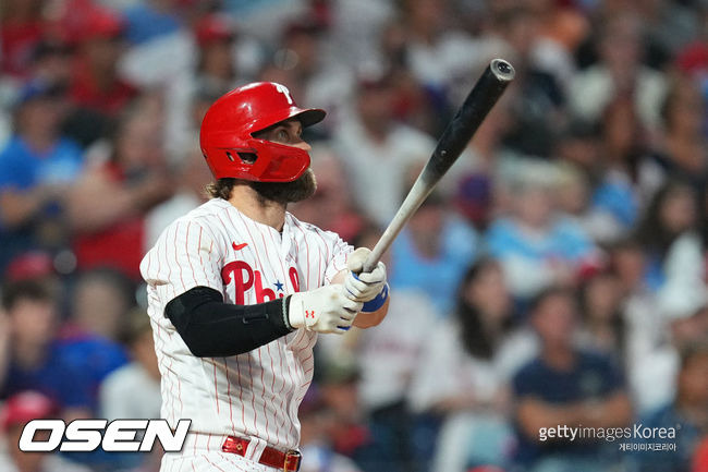 [사진] 필라델피아 필리스 브라이스 하퍼. ⓒGettyimages(무단전재 및 재배포 금지)