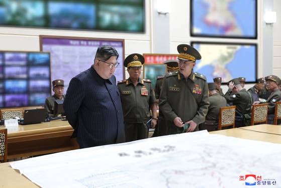North practices striking, occupying South in command post exercise